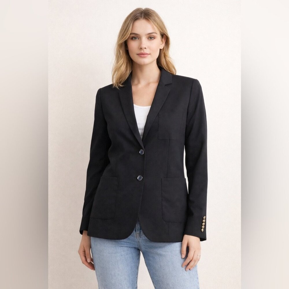 Aritzia Talula Black Tailored Blazer